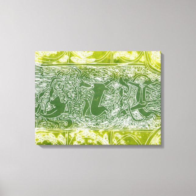 Lienzo Monstruos de Aberlamno (Anverso)