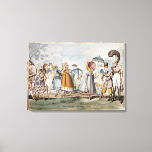 Lienzo Monstruosidades de 1818