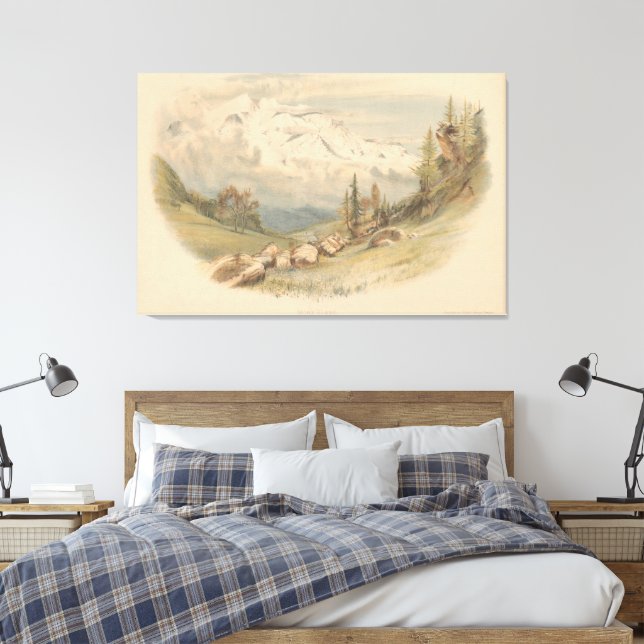 Lienzo Mont Blanc (Insitu(Dormitorio))