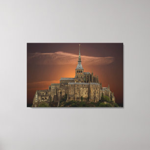 Lienzo Mont-Saint-Michel