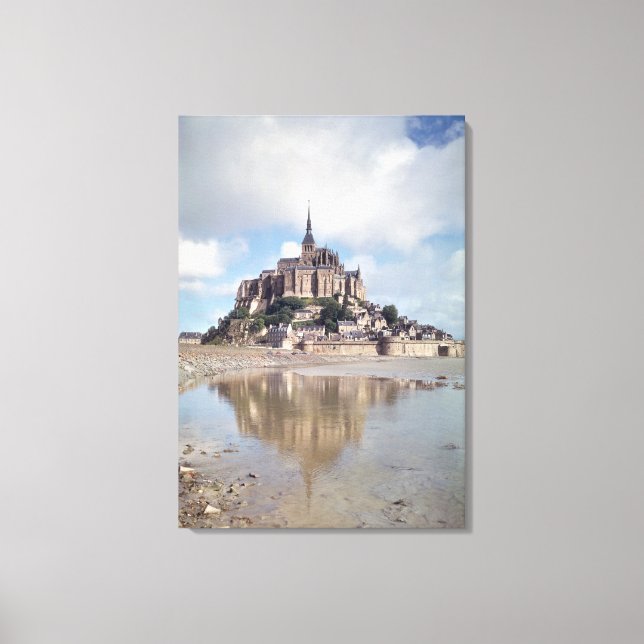 Lienzo Mont Saint-Michel (Anverso)