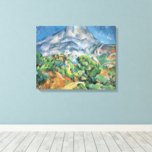 Lienzo Mont Sainte Victoire encima de Tholonet, Paul Ceza