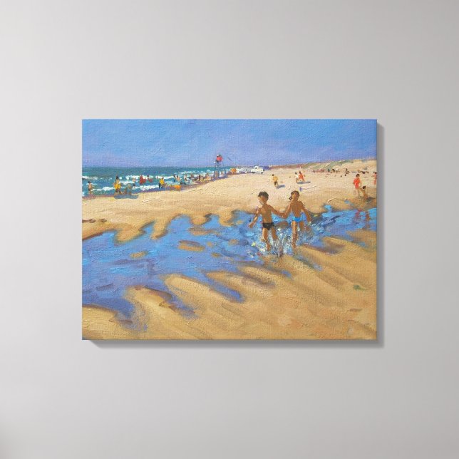 Lienzo Montalivet France (Anverso)