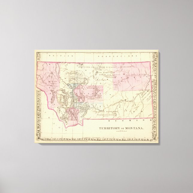 Lienzo Montana (Anverso)