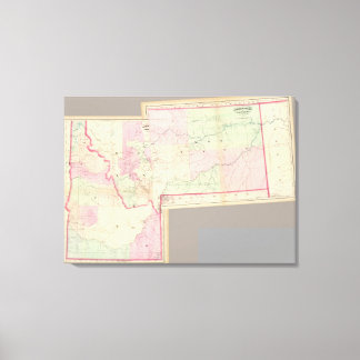Lienzo Montana compuesta, Idaho
