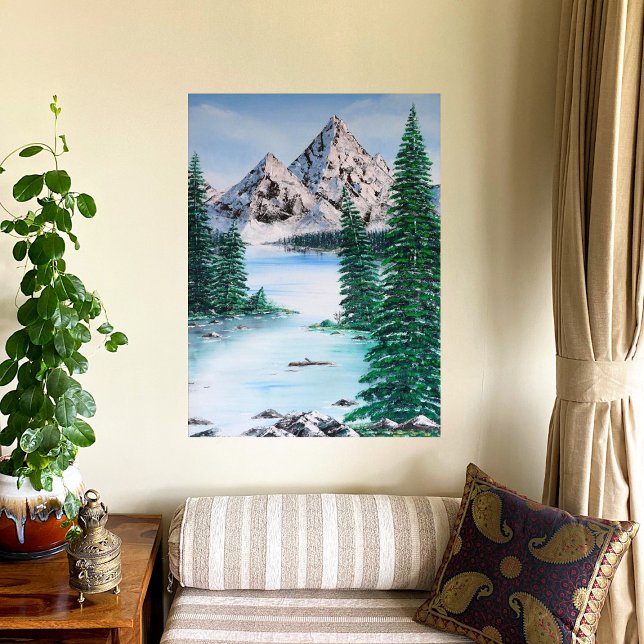 Lienzo Montaña fría (Subido por el creador)