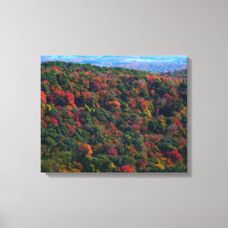 Lienzo Montañas Apalaches en otoño
