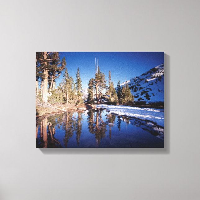 Lienzo Montañas California, Sierra Nevada 2 (Anverso)