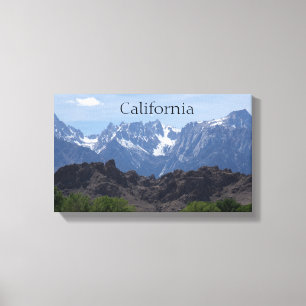 Lienzo montañas de Lone Pine