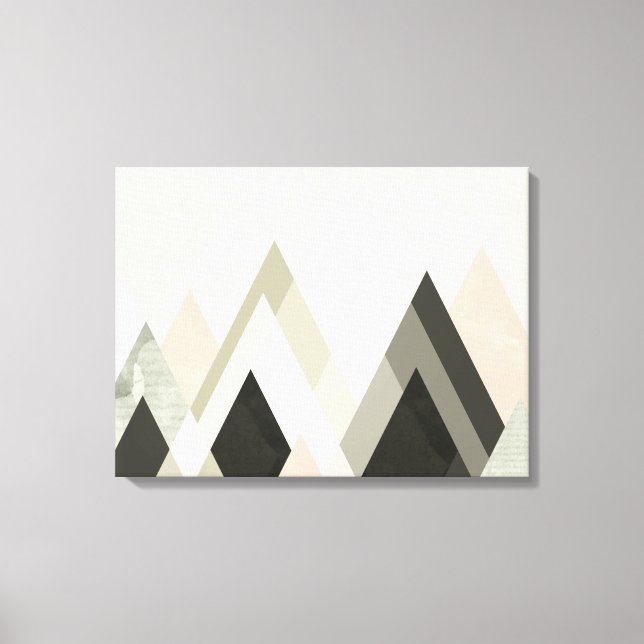 Lienzo Montañas más allá de las montañas III (Anverso)