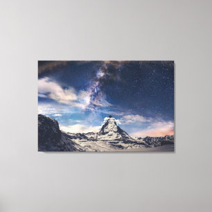 Lienzo Montañas Matterhorn Zermatt Suiza