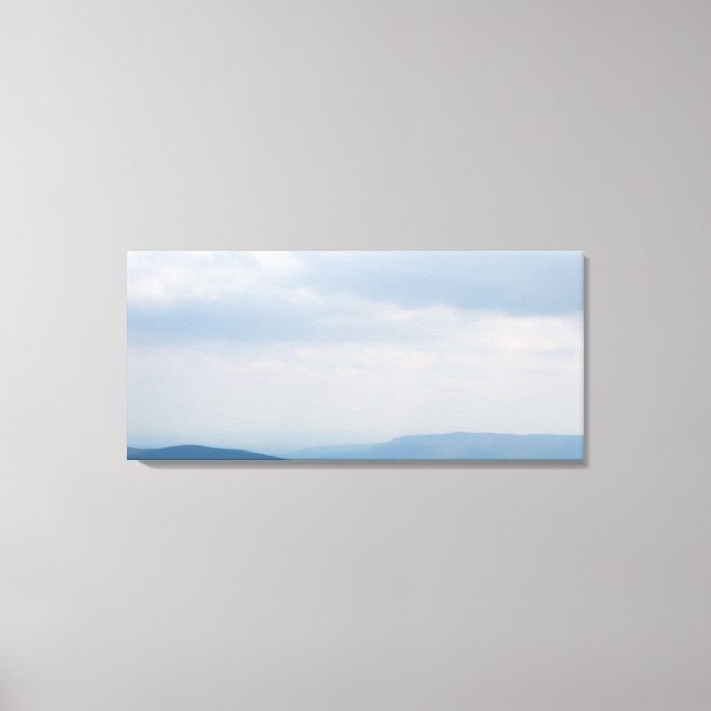 Lienzo Montañas Ouachita, Oklahoma (Anverso)