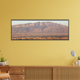 Lienzo Montañas Sandia Bernalillo, Nuevo México