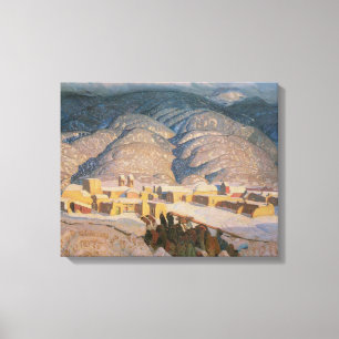 Lienzo Montañas Sangre de Cristo por Blumenschein