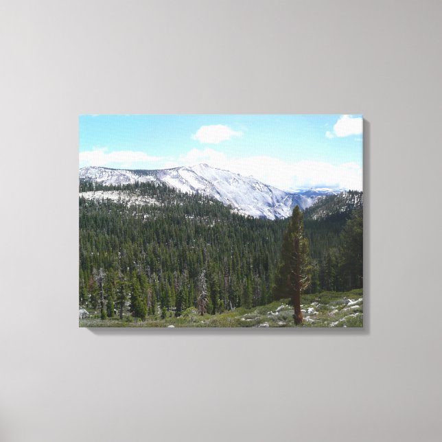 Lienzo Montañas Sierra Nevada II desde Yosemite (Anverso)