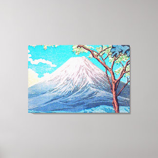 Lienzo Monte Fuji desde el Lago Yamanaka Hiroaki Takahash