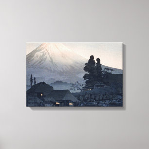 Lienzo Monte Fuji desde Mizukubo (1932) - Takahashi