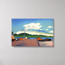 Monte Fuji desde una carretera Tokuriki Tomikichir