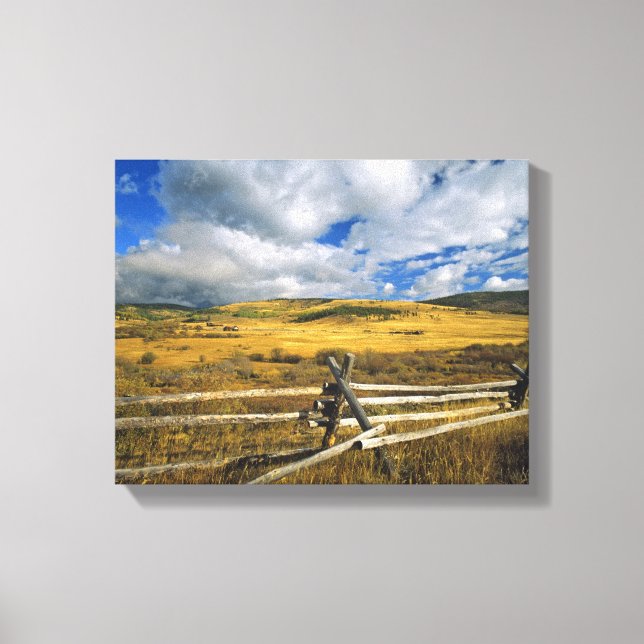 Lienzo Monte Haggin NWR cerca de Anaconda Montana (Anverso)