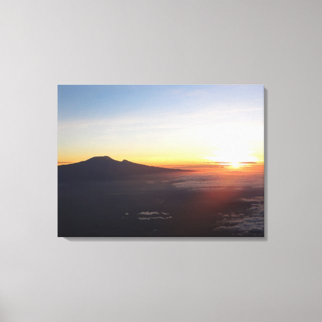 Lienzo Monte Kilimanjaro (Anverso)