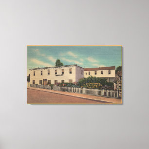 Lienzo Monterey, CA - casero de Robert Louis Stevenson