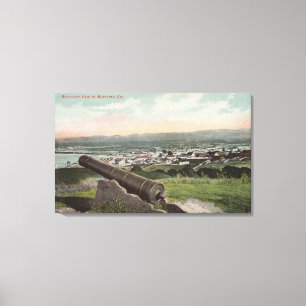 Lienzo Monterey, CA - opinión del ojo de pájaro de