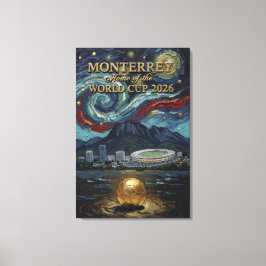 Lienzo Monterrey 2026 Soccer  Luxury Football Wall Art