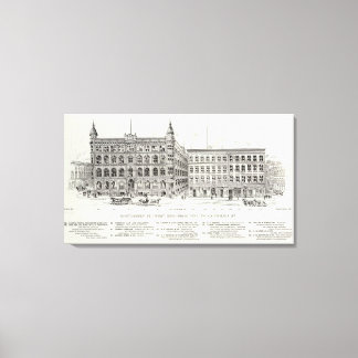 Lienzo Montgomery West side Pine y California