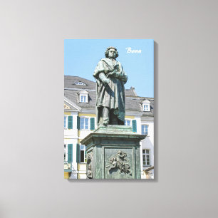 Lienzo Monumento a Ludwig van Beethoven en Bonn