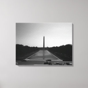 Lienzo Monumento a Washington de Vintage USA
