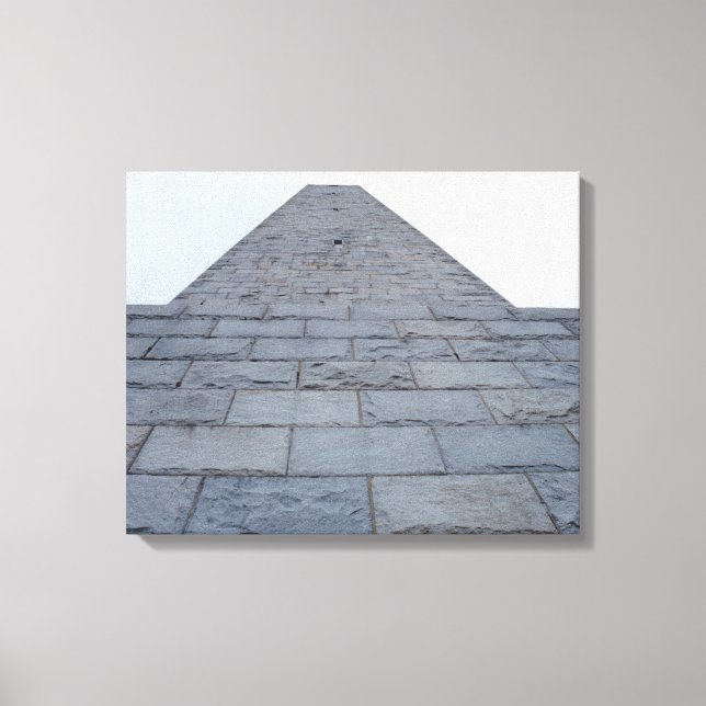 Lienzo Monumento de punto alto (Anverso)