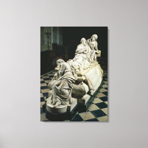 Lienzo Monumento fúnebre a Armand-Jean du Plessis, Cardi