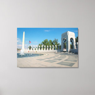 Lienzo Monumento Nacional a la Segunda Guerra Mundial en 