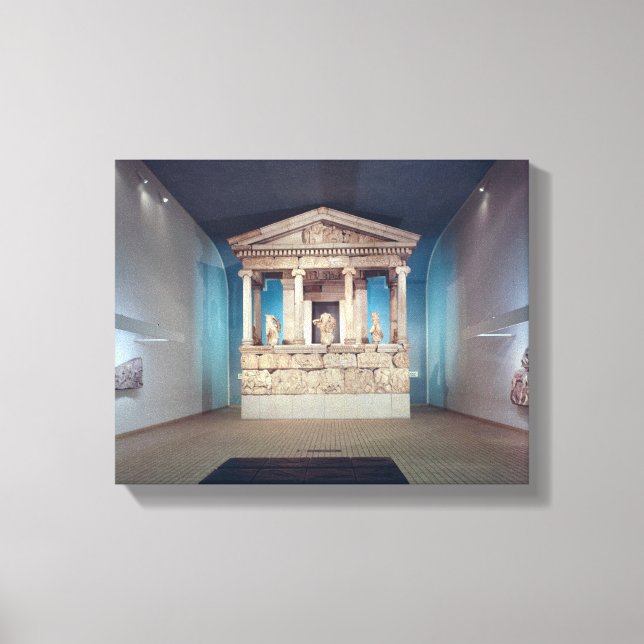Lienzo Monumento Nereid, Xanthos, c.390-380 a.C. (Anverso)