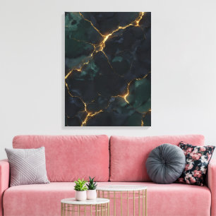 Lienzo Moody Celestial — Dark Academia & Suite de Kintsug