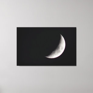 Lienzo Moon Crescent Waxing