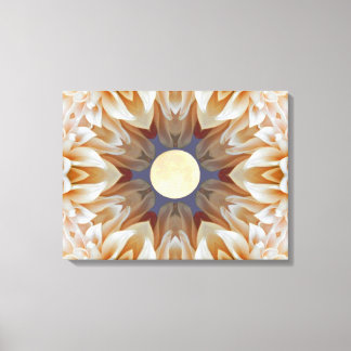 Lienzo Moon Flower Mandala