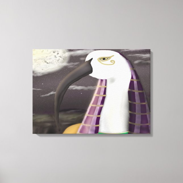 Lienzo Moon God Thoth Canvas Art (Anverso)