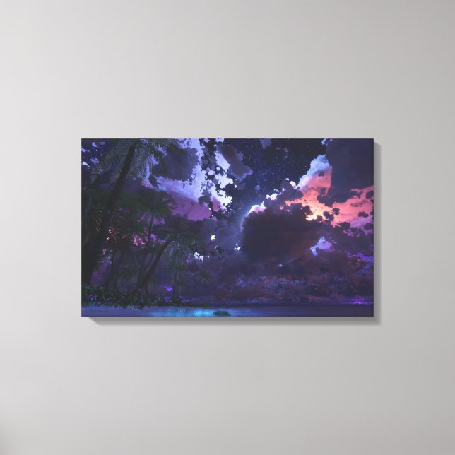 Lienzo Moondalidad (Anverso)