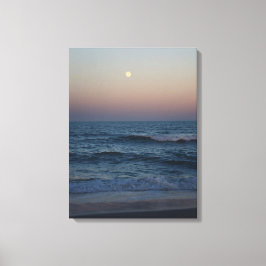 Lienzo Moonrise Over The Atlantic #4705 Canvas