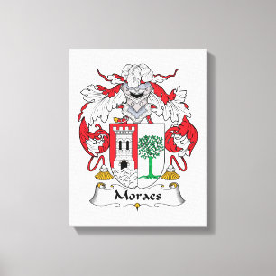 Lienzo Moraes Family Crest