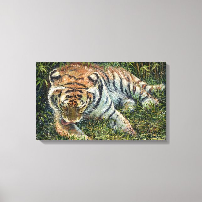 Lienzo "Morning Grooming" (Anverso)