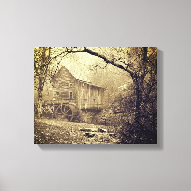 Lienzo Morning Mist (Anverso)