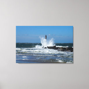 Lienzo Morris Lighthouse Splash