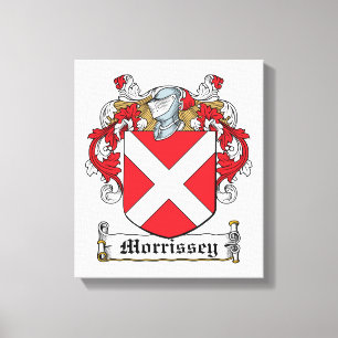 Lienzo Morrissey Family Crest