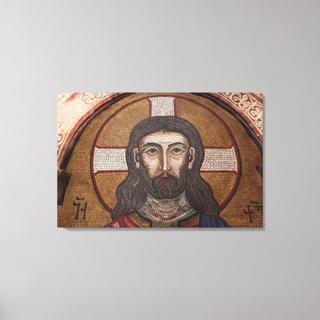 Lienzo Mosaico de Jesús (Anverso)