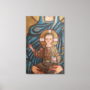 Lienzo Mosaico Del Niño Jesús