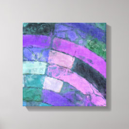 Lienzo Mosaico púrpura