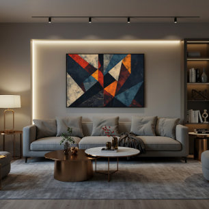Lienzo Mosaico Temporal