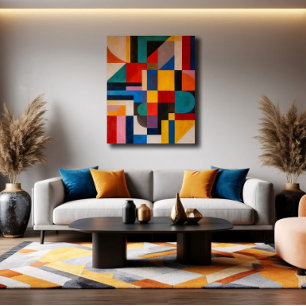 Lienzo Mosaico Vibrante